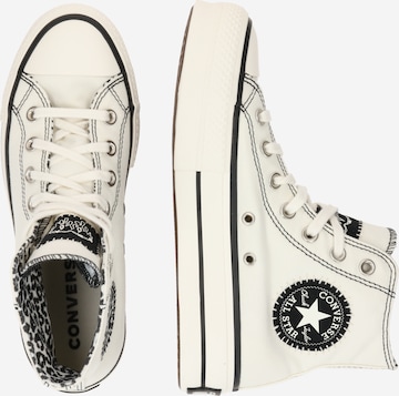 CONVERSE Kõrged ketsid 'Chuck Taylor All Star Lift', värv valge