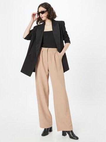 ABOUT YOU Limited Regular Pants 'Ilka' in Beige