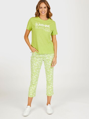 Coupe slim Pantalon Navigazione en vert