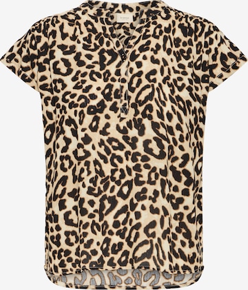 FransaBluza 'FREASE' - smeđa boja: prednji dio