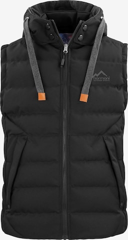 normani Sports vest 'Yuquot' in Black: front