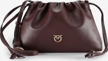 Borsa a sacco di PINKO in marrone: frontale