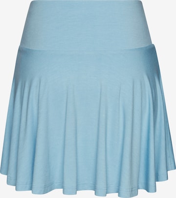 VIVANCE Skinny Skirt in Blue