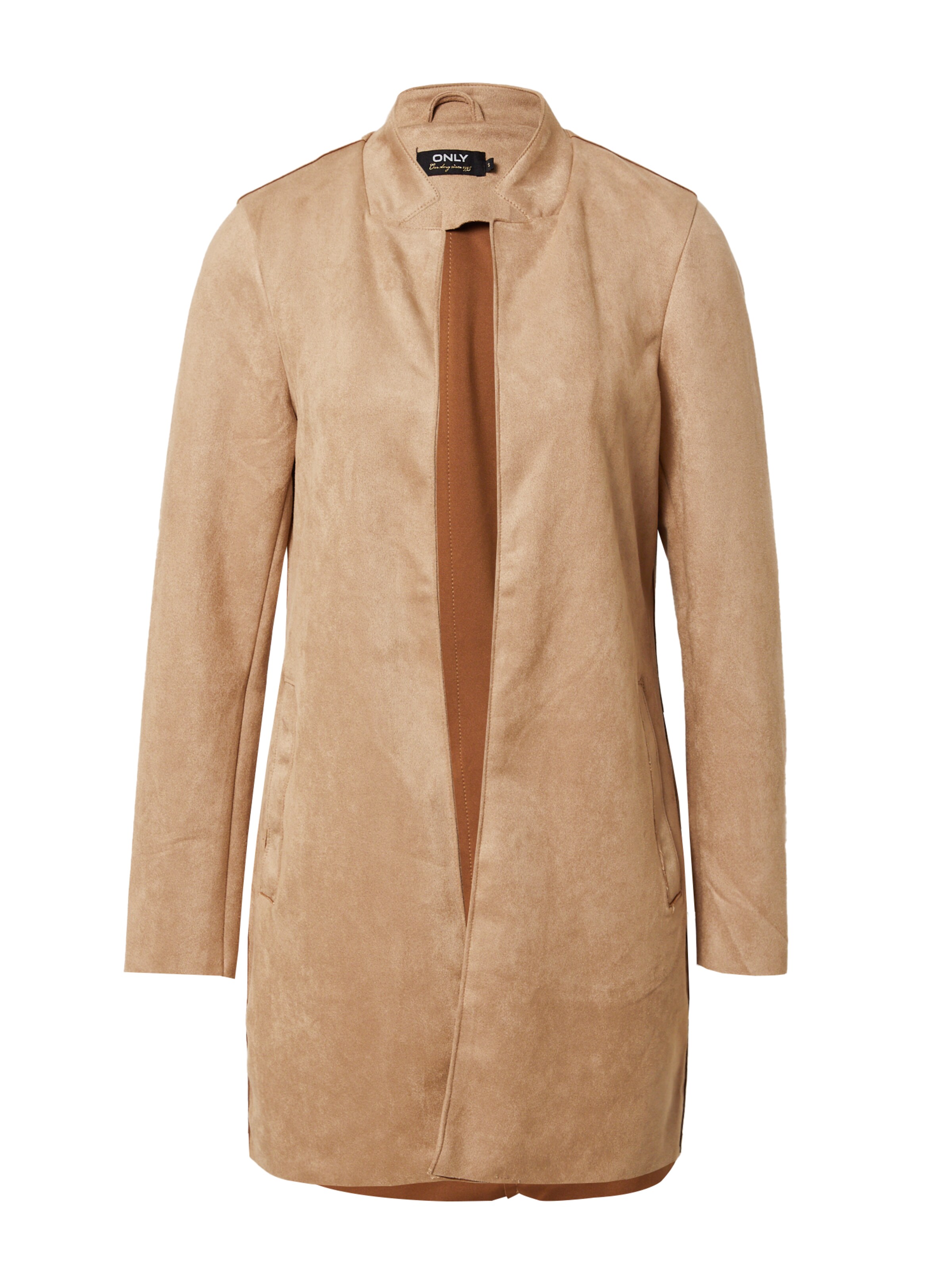 ONLY Between-Seasons Coat 'ONLSoho' in Brown: front
