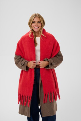 SAINT TROPEZ Scarf 'AlbertiSZ' in Red