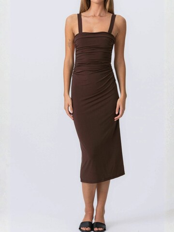 It's May Dress ' Lunetta ' in Brown