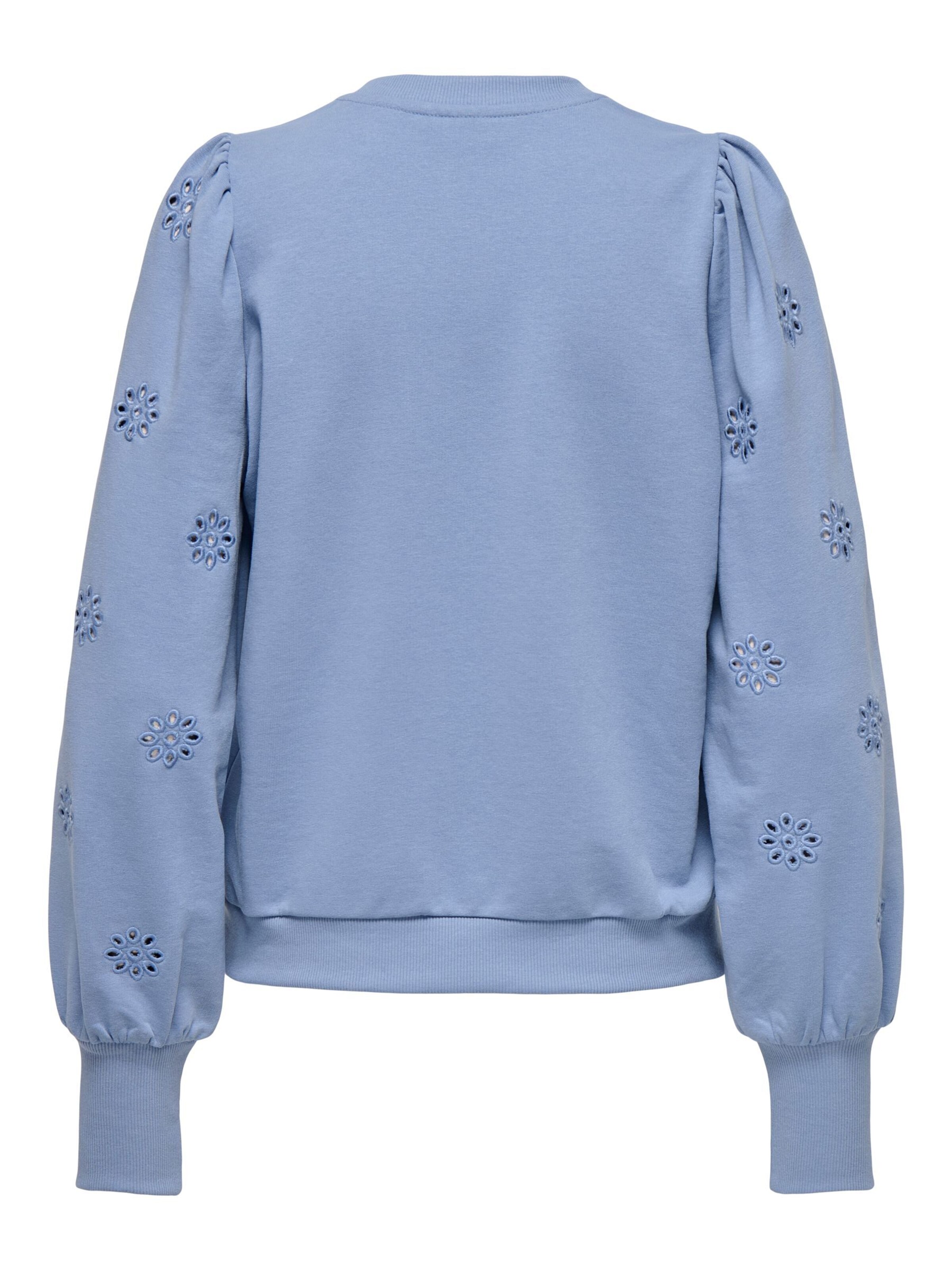 ONLY Carmakoma Sweatshirt 'CARFemme' in Blue