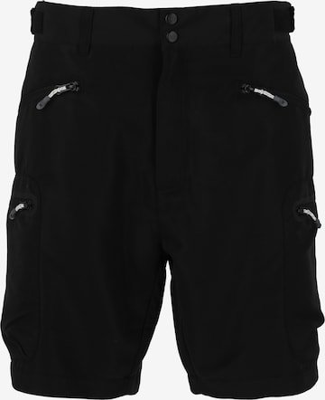 Whistler Regular Workout Pants 'Stian' in Black: front