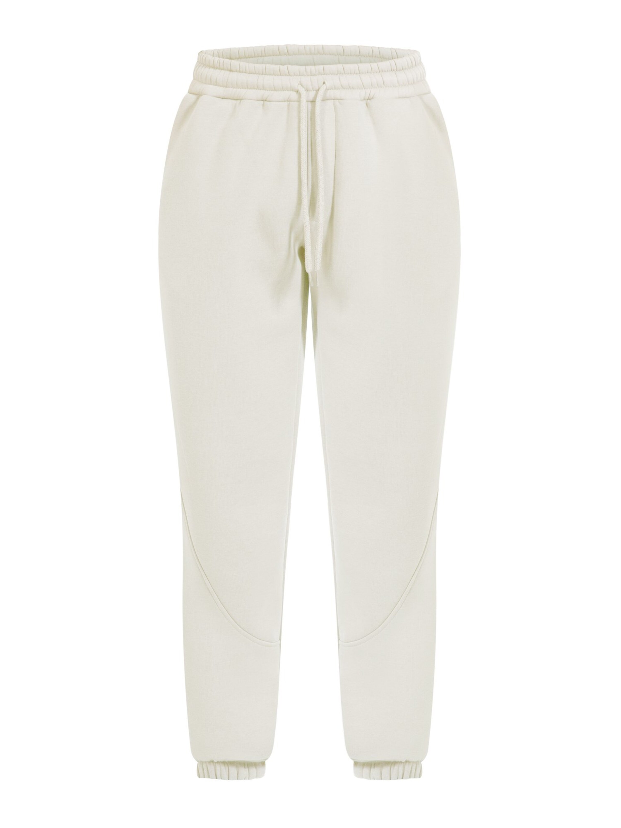 Smilodox Tapered Broek 'Viktor' in Beige: voorkant