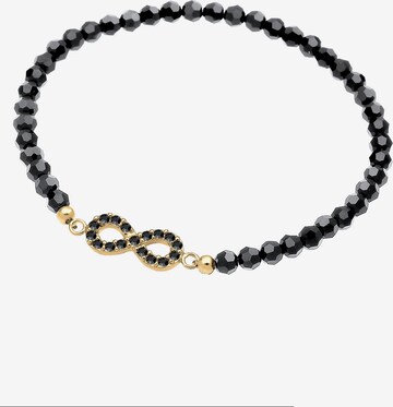 Bracelet 'Infinity' ELLI en noir : devant