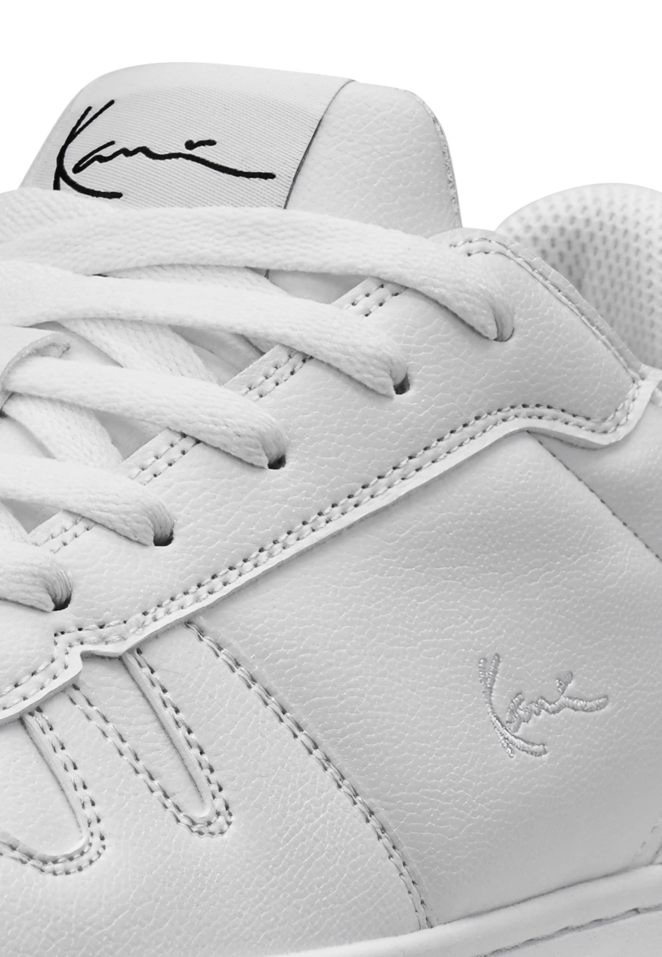 Karl Kani Platform trainers '89 Racket' in White