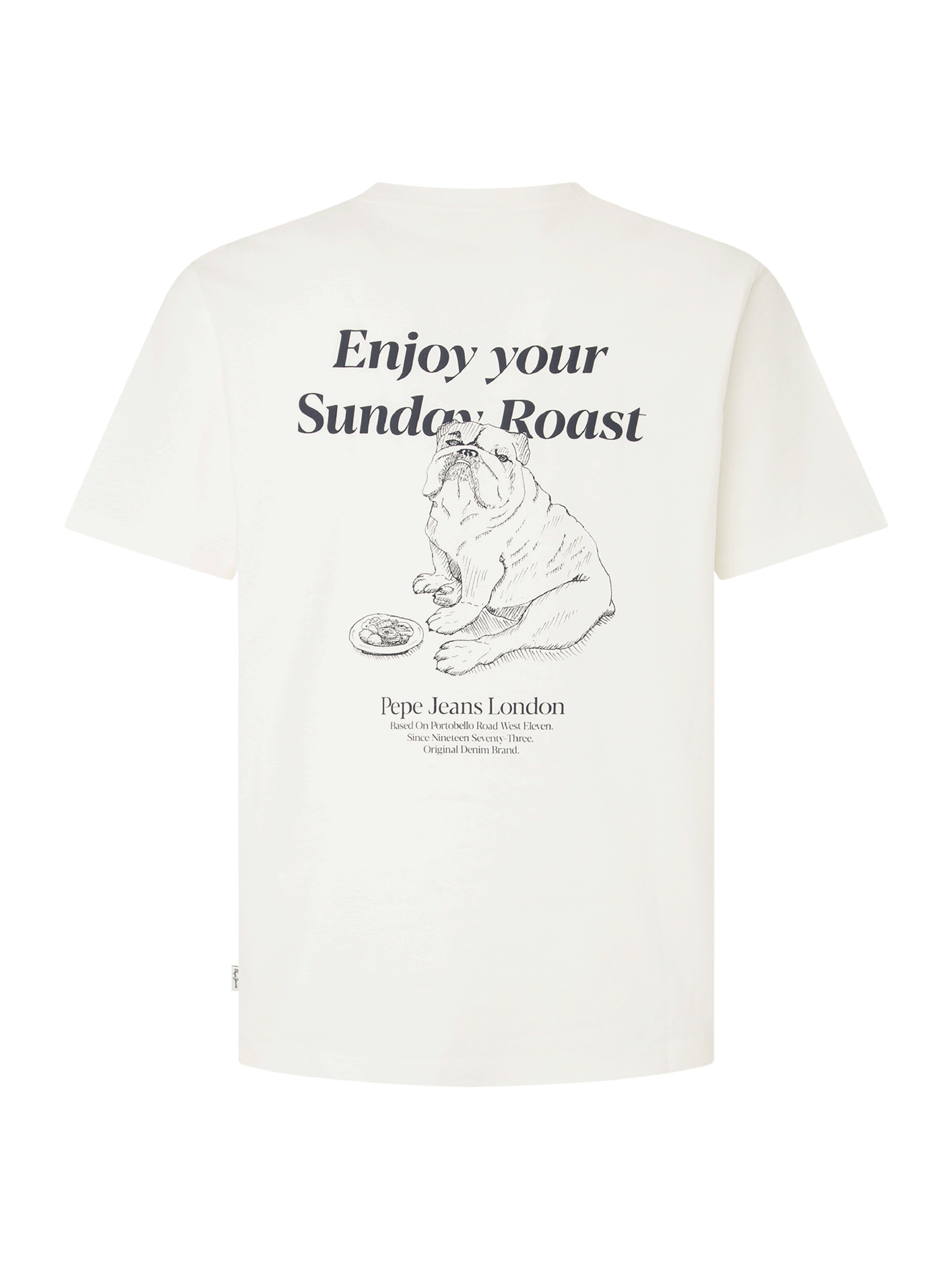 Pepe Jeans T-Shirt 'AXEL' in Weiß