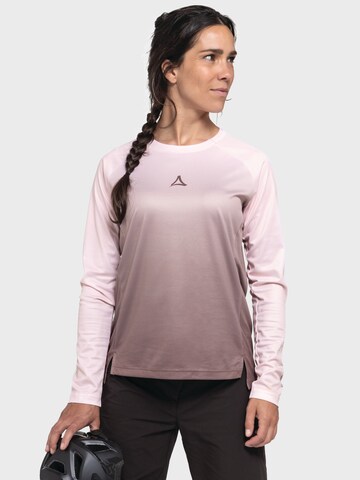 Schöffel Functioneel shirt ' Bike Longsleeve Style Koitere WMS ' in Lila: voorkant