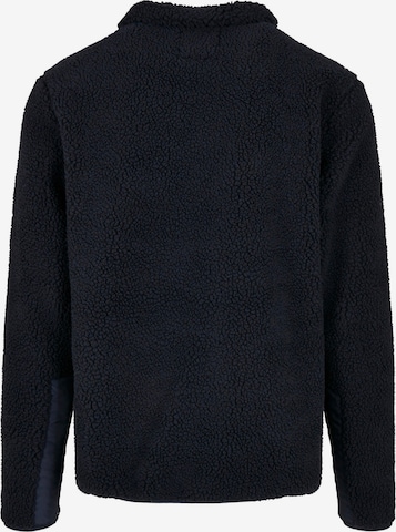 Urban Classics Fleece jas in Blauw