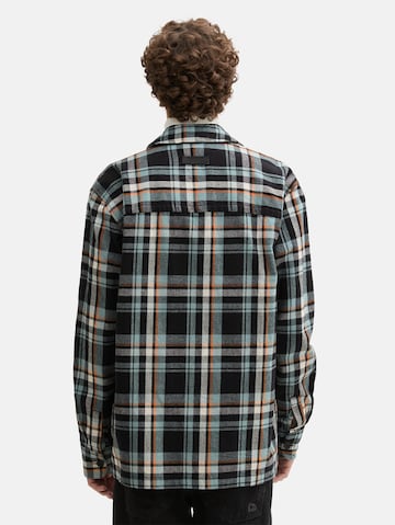 Regular fit Camicia di TOM TAILOR DENIM in nero