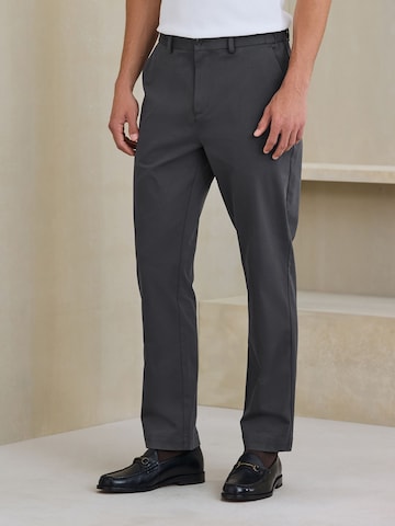 Next Slim fit Chino trousers in Grey: front