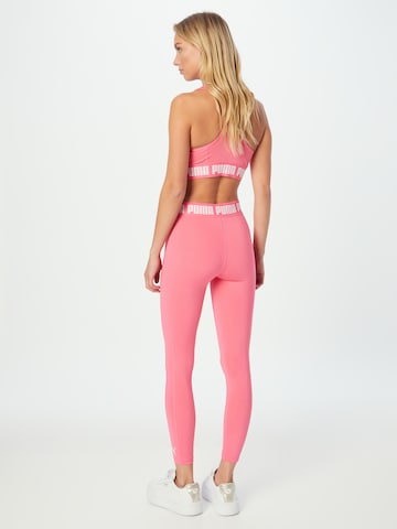 PUMA Skinny Workout Pants in Pink