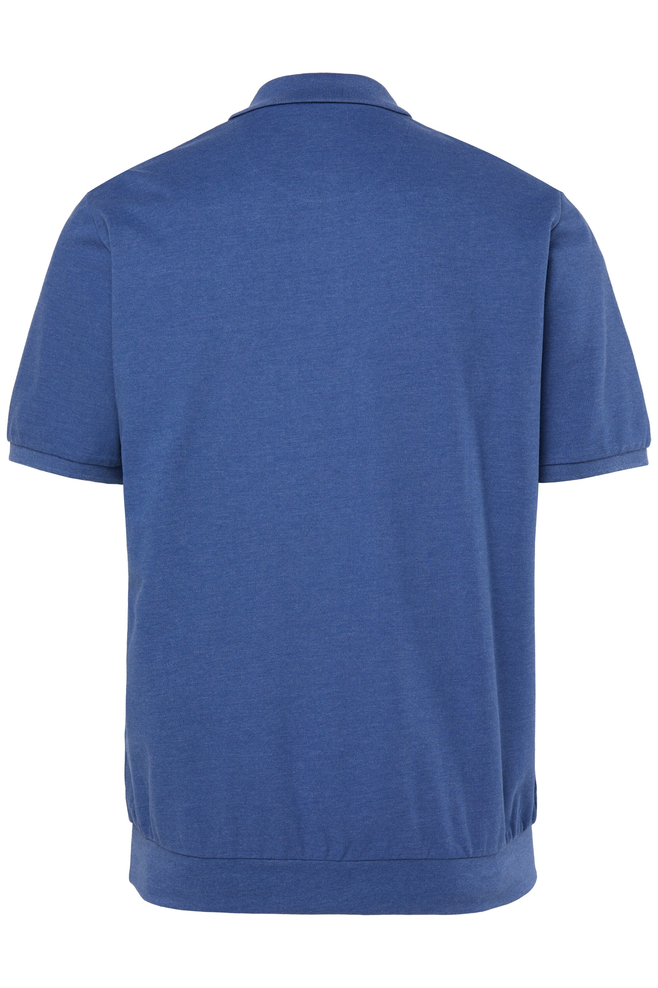 Men Plus Poloshirt in Blau