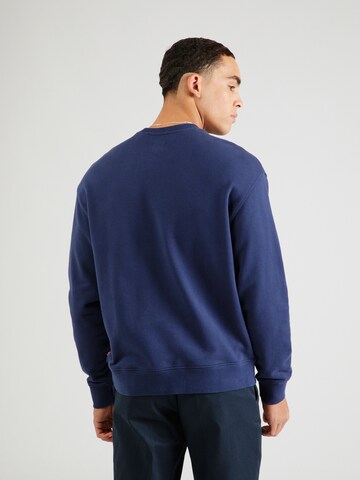 LEVI'S ® - Sweatshirt 'Relaxd Graphic Crew' em azul