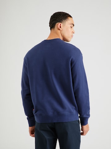 LEVI'S ® Sweatshirt 'Relaxd Graphic Crew' in Blauw