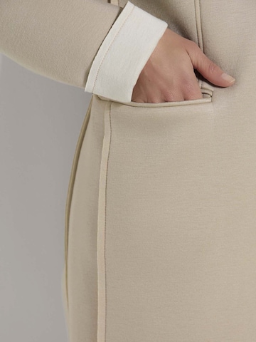 Manteau mi-saison MADELEINE en blanc
