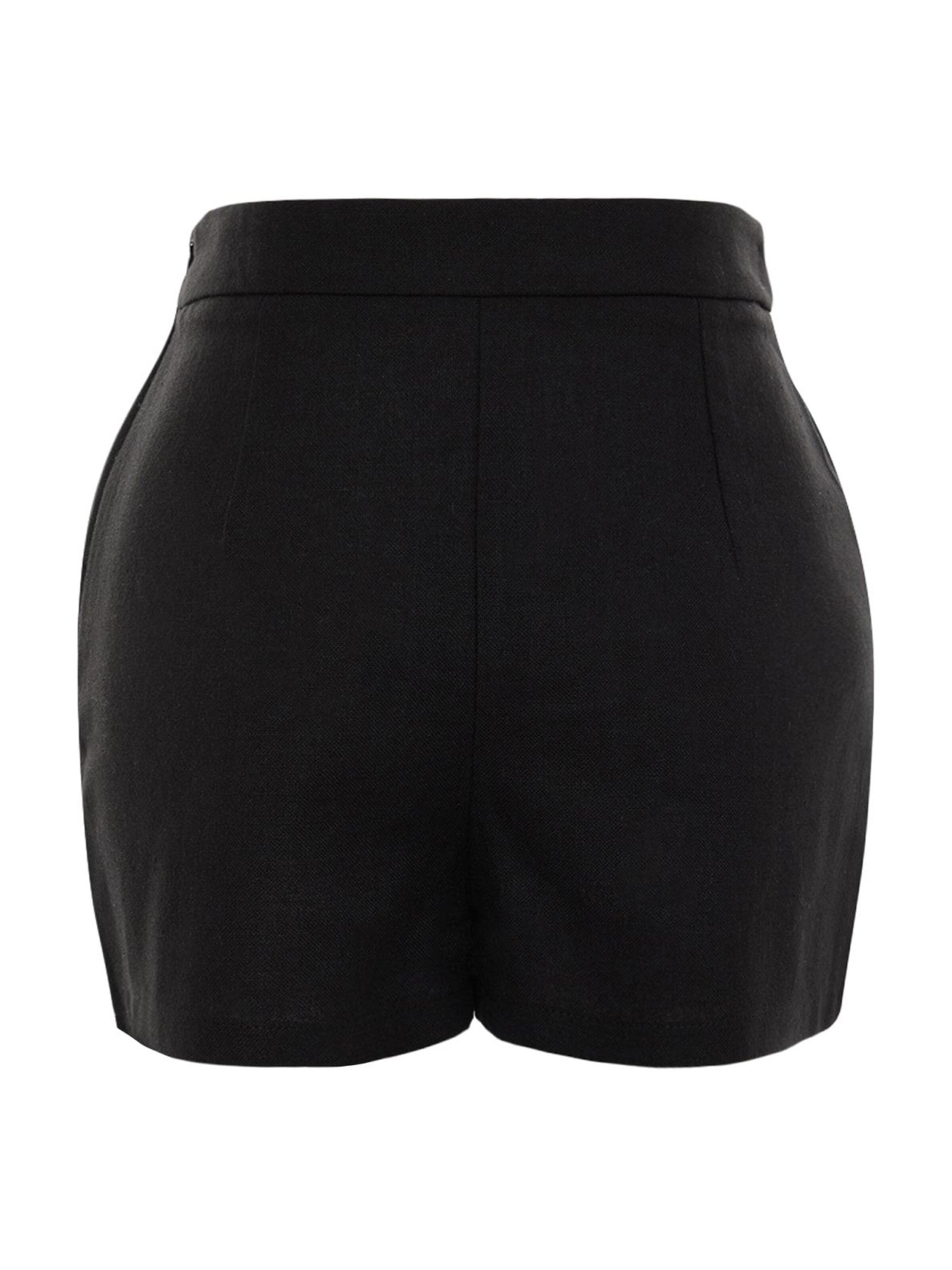 Trendyol Regular Trousers in Black