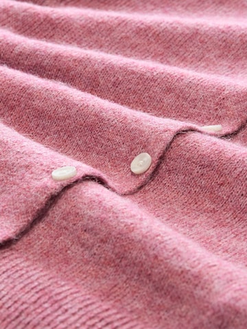 TOM TAILOR DENIM Strickjacke in Pink