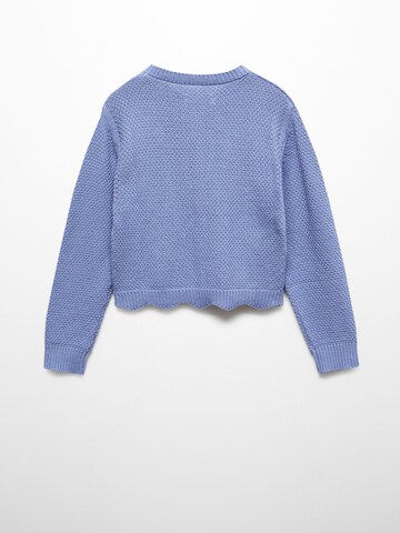 MANGO KIDS Cardigan i blå