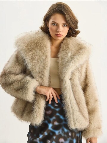 Bianco Lucci Winterjas in Beige: voorkant