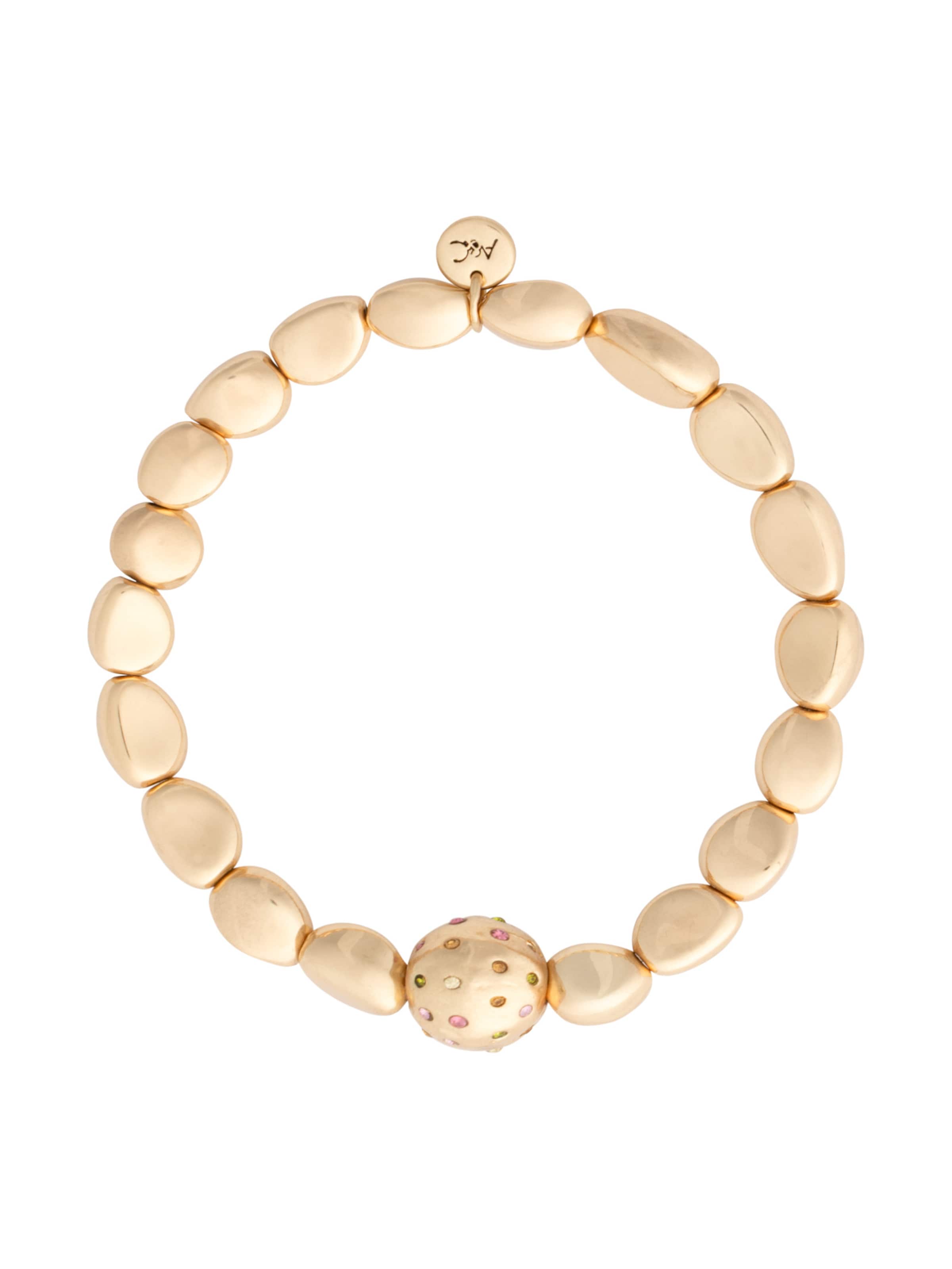 A&C Oslo – Nordic Design Jewellery Bracelet 'Shimmer G' in Gold: front