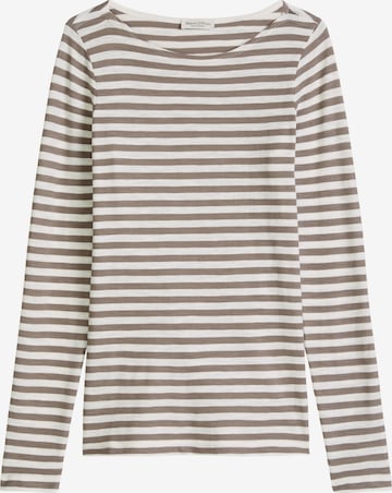 Marc O'Polo - Camiseta en marrón: frente