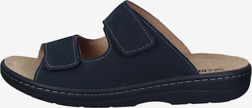 DR. BRINKMANN Pantolette 'Chelva' in Blau: Vorderseite