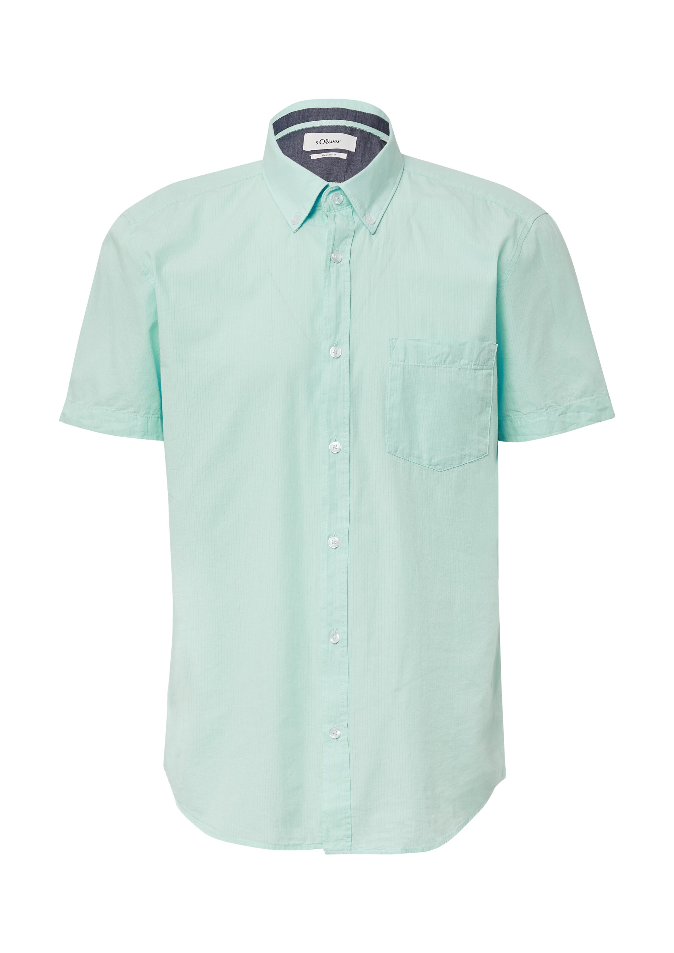 s.Oliver Hemd in Grün: Vorderseite