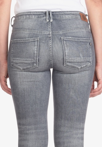 Le Temps Des Cerises Slimfit Jeans 'POWERC' in Grau