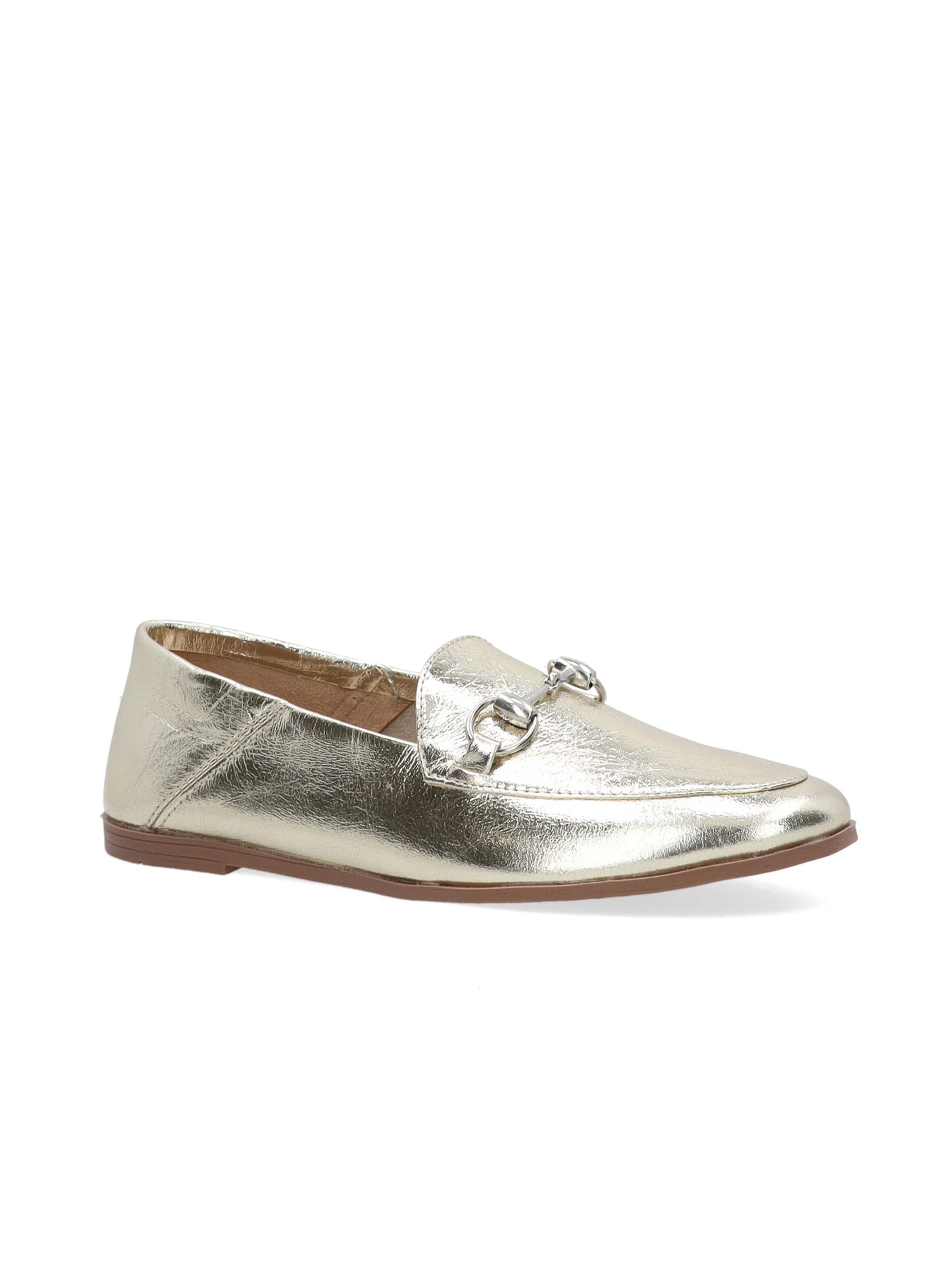 VENEZIA Moccasins in Gold: front
