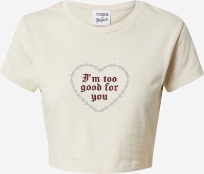 ABOUT YOU x Sharlota Camiseta 'Caja' en crema, Vista del producto