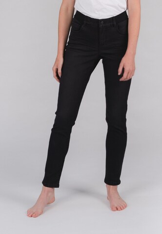 Angels Slimfit Jeans in Grijs: voorkant