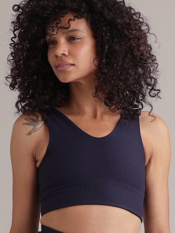 Hey Honey Bustier Sport-BH in Blau