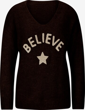 heine Sweater in Black: front