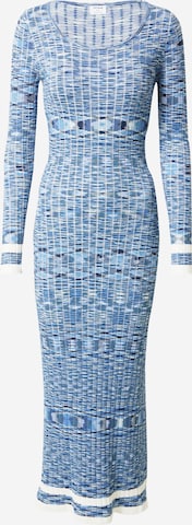 Cotton On Stickad klänning i blå: framsida