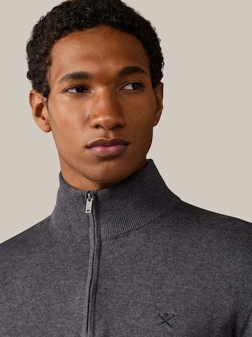 Hackett London Trui 'Ess' in Grijs