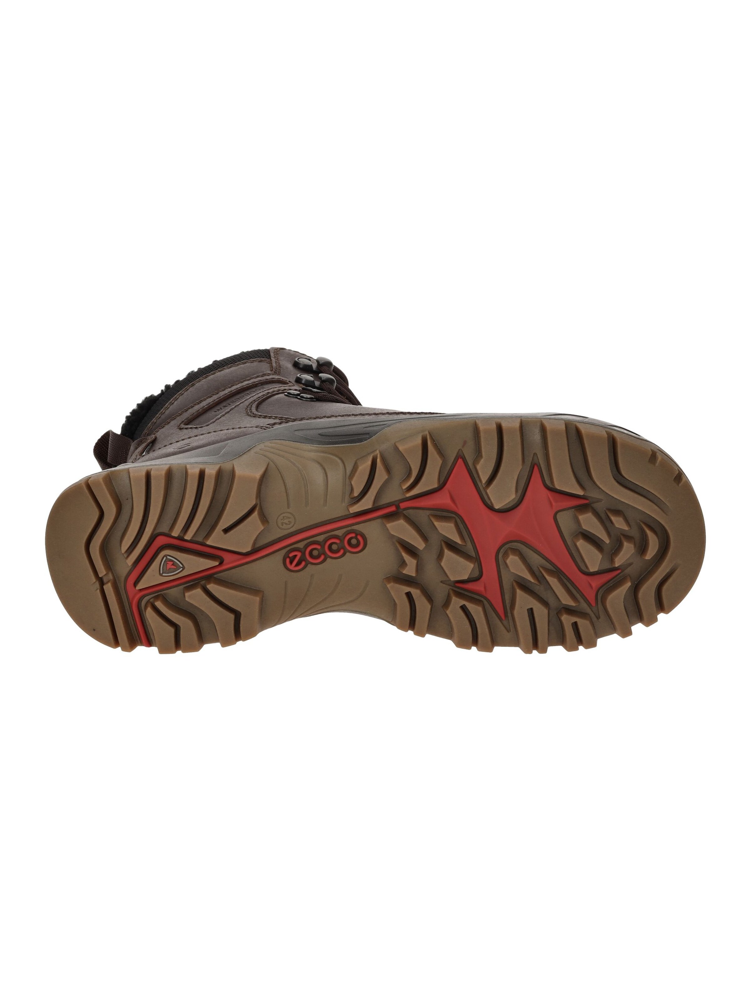 ECCO Lace-Up Boots in Brown