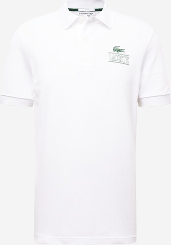 LACOSTE Shirt in White: front