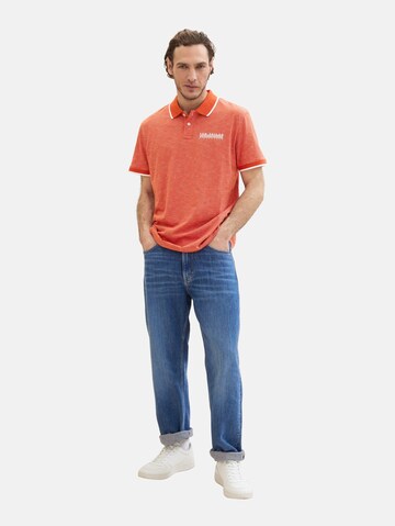 TOM TAILOR Shirt in Orange