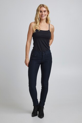 Skinny Pantalon chino Fransa en bleu