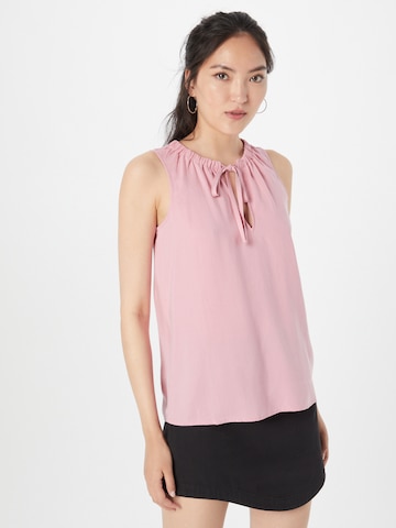 ESPRIT Bluzka w kolorze różowy: przód