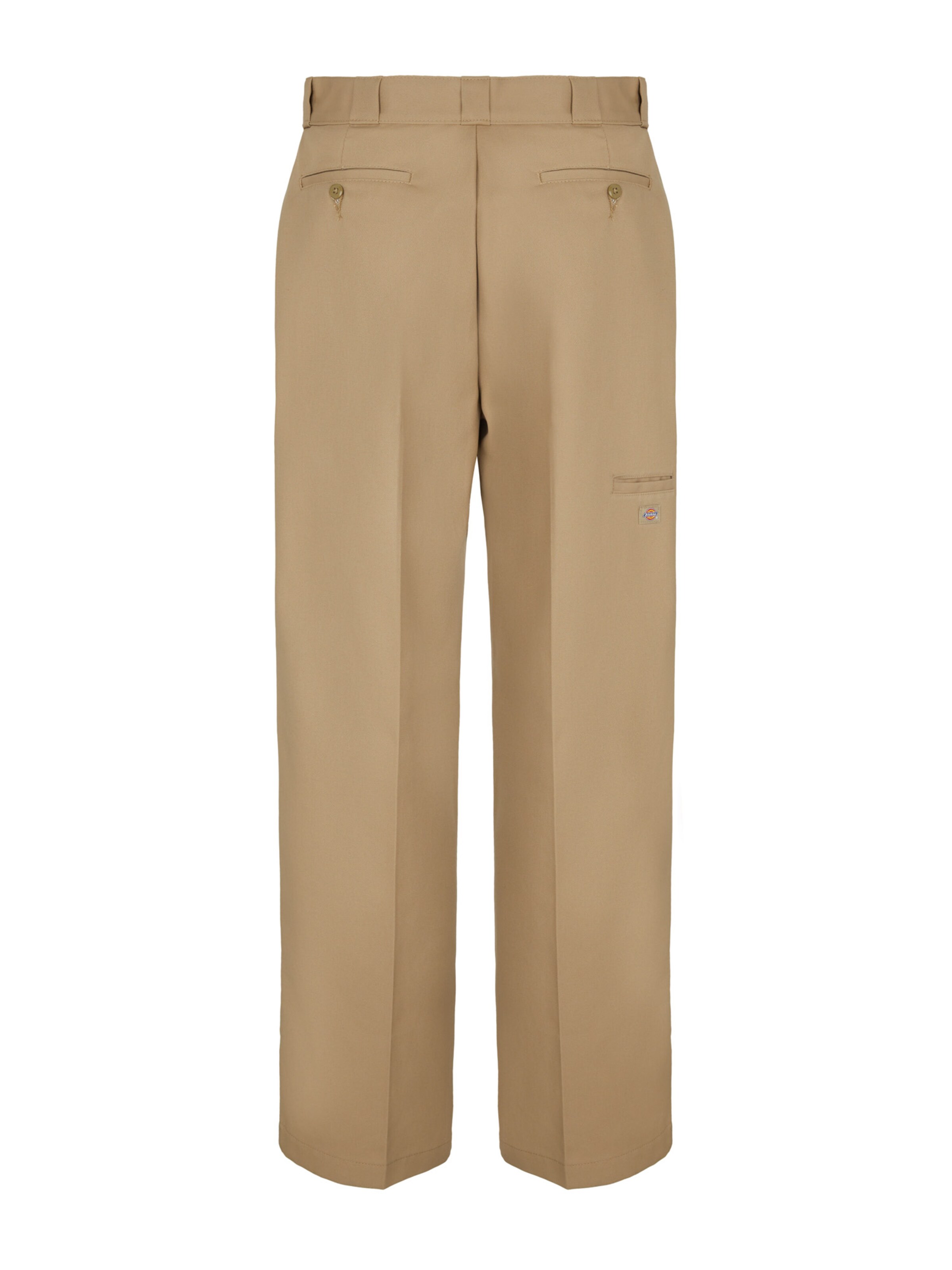 DICKIES Wide leg Trousers with creases in Beige
