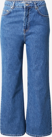 NA-KD Wide Leg Jeans in Blau: predná strana