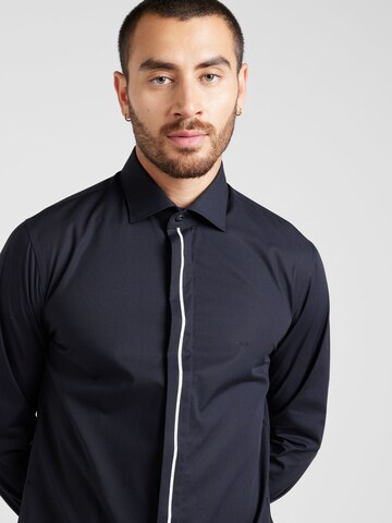 Michael Kors Slim fit Button Up Shirt in Black