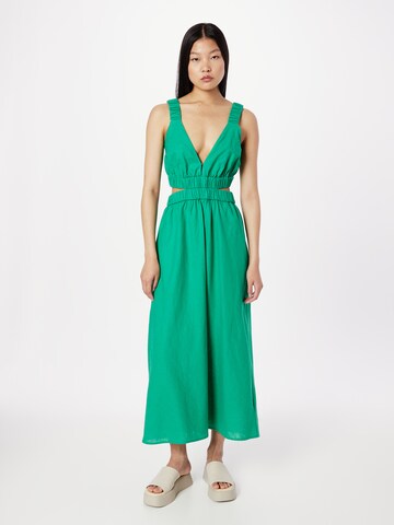 Robe 'VIRGO' MINKPINK en vert : devant